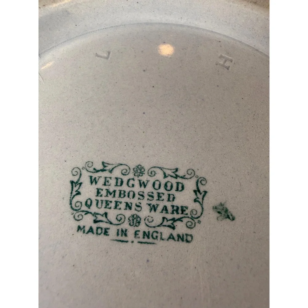 Vintage Wedgwood Queen's Ware Pitcher 7